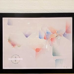 US Baseball Fields, lithograph print